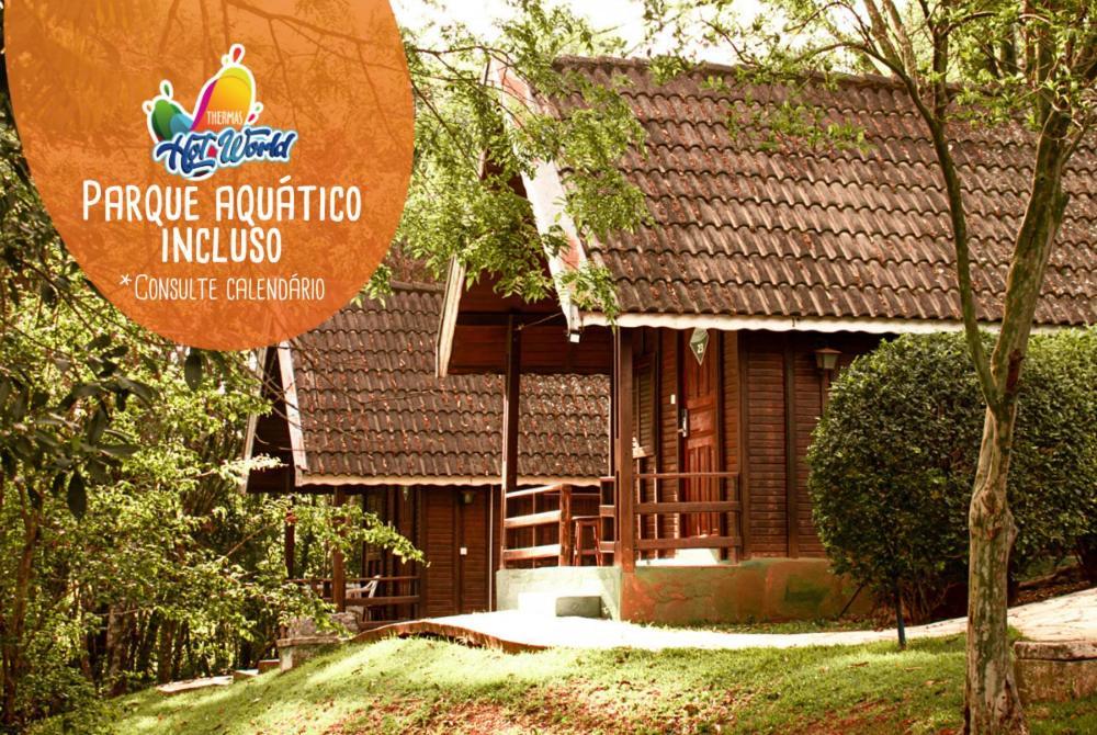 Cabana'S Hotel - Thermas Hot World Monte Sião Extérieur photo