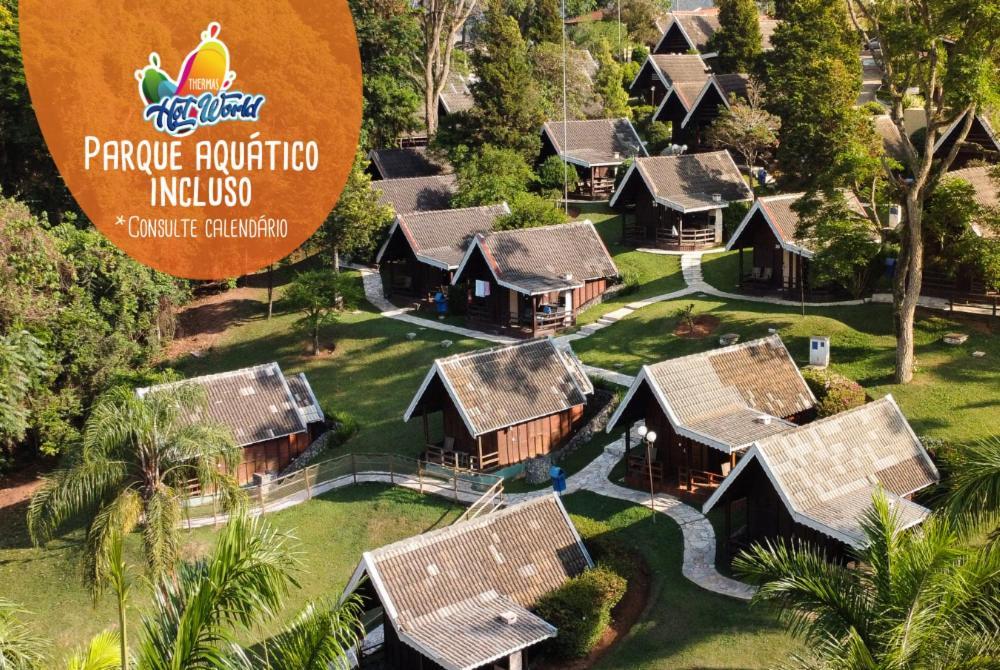Cabana'S Hotel - Thermas Hot World Monte Sião Extérieur photo